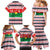 Christmas Burkina Faso Family Matching Mermaid Dress and Hawaiian Shirt Reindeer Star Design - Wonder Print Shop