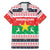 Christmas Burkina Faso Family Matching Mermaid Dress and Hawaiian Shirt Reindeer Star Design - Wonder Print Shop