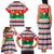 Christmas Burkina Faso Family Matching Tank Maxi Dress and Hawaiian Shirt Reindeer Star Design - Wonder Print Shop
