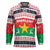 Christmas Burkina Faso Hockey Jersey Reindeer Star Design - Wonder Print Shop