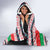 Christmas Burkina Faso Hooded Blanket Reindeer Star Design - Wonder Print Shop