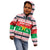Christmas Burkina Faso Kid Hoodie Reindeer Star Design - Wonder Print Shop