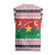 Christmas Burkina Faso Christmas Knitted V-Neck Vest Reindeer Star Design - Wonder Print Shop
