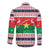 Christmas Burkina Faso Long Sleeve Button Shirt Reindeer Star Design - Wonder Print Shop