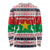 Christmas Burkina Faso Long Sleeve Shirt Reindeer Star Design - Wonder Print Shop