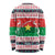 Christmas Burkina Faso Long Sleeve Shirt Reindeer Star Design - Wonder Print Shop