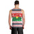 Christmas Burkina Faso Men Tank Top Reindeer Star Design - Wonder Print Shop