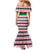 Christmas Burkina Faso Mermaid Dress Reindeer Star Design - Wonder Print Shop