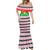 Christmas Burkina Faso Mermaid Dress Reindeer Star Design - Wonder Print Shop