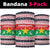 Christmas Burkina Faso Neck Gaiter Reindeer Star Design - Wonder Print Shop