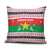 Christmas Burkina Faso Pillow Cover Reindeer Star Design - Wonder Print Shop