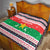 Christmas Burkina Faso Quilt Reindeer Star Design - Wonder Print Shop