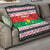 Christmas Burkina Faso Quilt Reindeer Star Design - Wonder Print Shop
