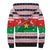Christmas Burkina Faso Sherpa Hoodie Reindeer Star Design - Wonder Print Shop