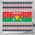 Christmas Burkina Faso Shower Curtain Reindeer Star Design - Wonder Print Shop
