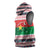 Christmas Burkina Faso Sleeveless Hoodie Reindeer Star Design - Wonder Print Shop