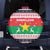 Christmas Burkina Faso Spare Tire Cover Reindeer Star Design - Wonder Print Shop