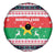 Christmas Burkina Faso Spare Tire Cover Reindeer Star Design - Wonder Print Shop