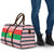 Christmas Burkina Faso Travel Bag Reindeer Star Design - Wonder Print Shop