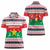 Christmas Burkina Faso Women Polo Shirt Reindeer Star Design - Wonder Print Shop