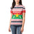 Christmas Burkina Faso Women Polo Shirt Reindeer Star Design - Wonder Print Shop
