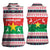 Christmas Burkina Faso Women Sleeveless Polo Shirt Reindeer Star Design - Wonder Print Shop
