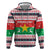 Christmas Burkina Faso Zip Hoodie Reindeer Star Design - Wonder Print Shop