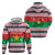 Christmas Burkina Faso Zip Hoodie Reindeer Star Design - Wonder Print Shop