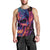Colorful Fire Skull Men Tank Top I'm not rude i just have the balls to say what everyone else is Thingking - Wonder Print Shop