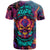 Colorful Fire Skull T Shirt I'm not rude i just have the balls to say what everyone else is Thingking - Wonder Print Shop