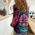 Colorful Fire Skull Women Casual Shirt I'm not rude i just have the balls to say what everyone else is Thingking - Wonder Print Shop