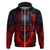 Horror Skull Hoodie If Karma Doesn't Hit You Trust me I Will - Wonder Print Shop