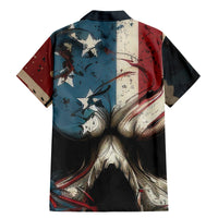 American Flag Skull Family Matching Mermaid Dress and Hawaiian Shirt I'm Not Anti - Social I'm Just Not User Friendly - Wonder Print Shop