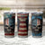 American Flag Skull Tumbler Cup I'm Not Anti - Social I'm Just Not User Friendly