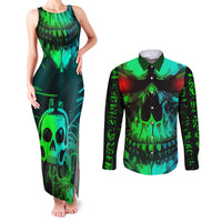 I Fing Hate These People Couples Matching Tank Maxi Dress and Long Sleeve Button Shirts - Wonder Print Shop