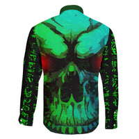 I Fing Hate These People Family Matching Off Shoulder Long Sleeve Dress and Hawaiian Shirt - Wonder Print Shop