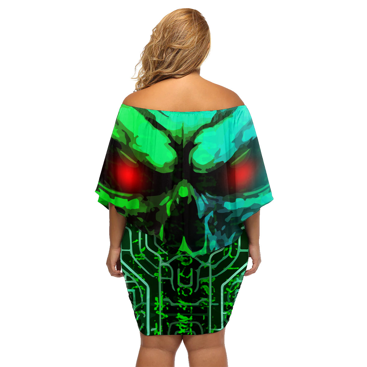 I Fing Hate These People Family Matching Off Shoulder Short Dress and Hawaiian Shirt - Wonder Print Shop