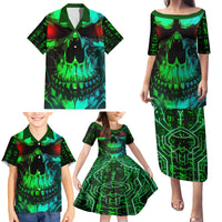 I Fing Hate These People Family Matching Puletasi Dress and Hawaiian Shirt - Wonder Print Shop