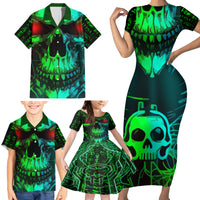 I Fing Hate These People Family Matching Short Sleeve Bodycon Dress and Hawaiian Shirt - Wonder Print Shop