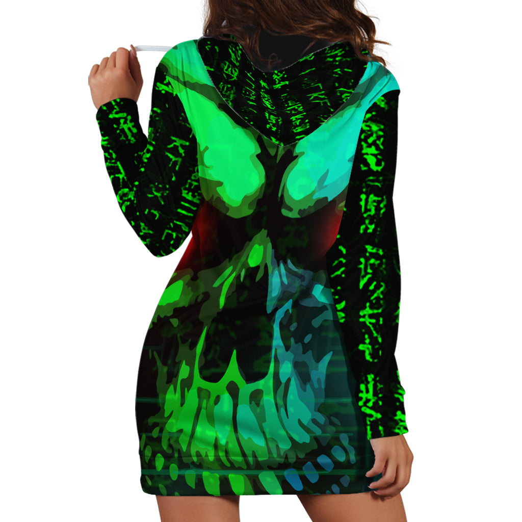 I Fing Hate These People Hoodie Dress - Wonder Print Shop