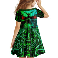 I Fing Hate These People Kid Short Sleeve Dress - Wonder Print Shop