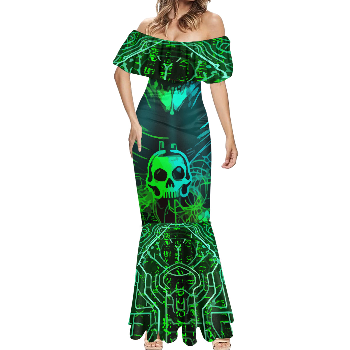 I Fing Hate These People Mermaid Dress - Wonder Print Shop