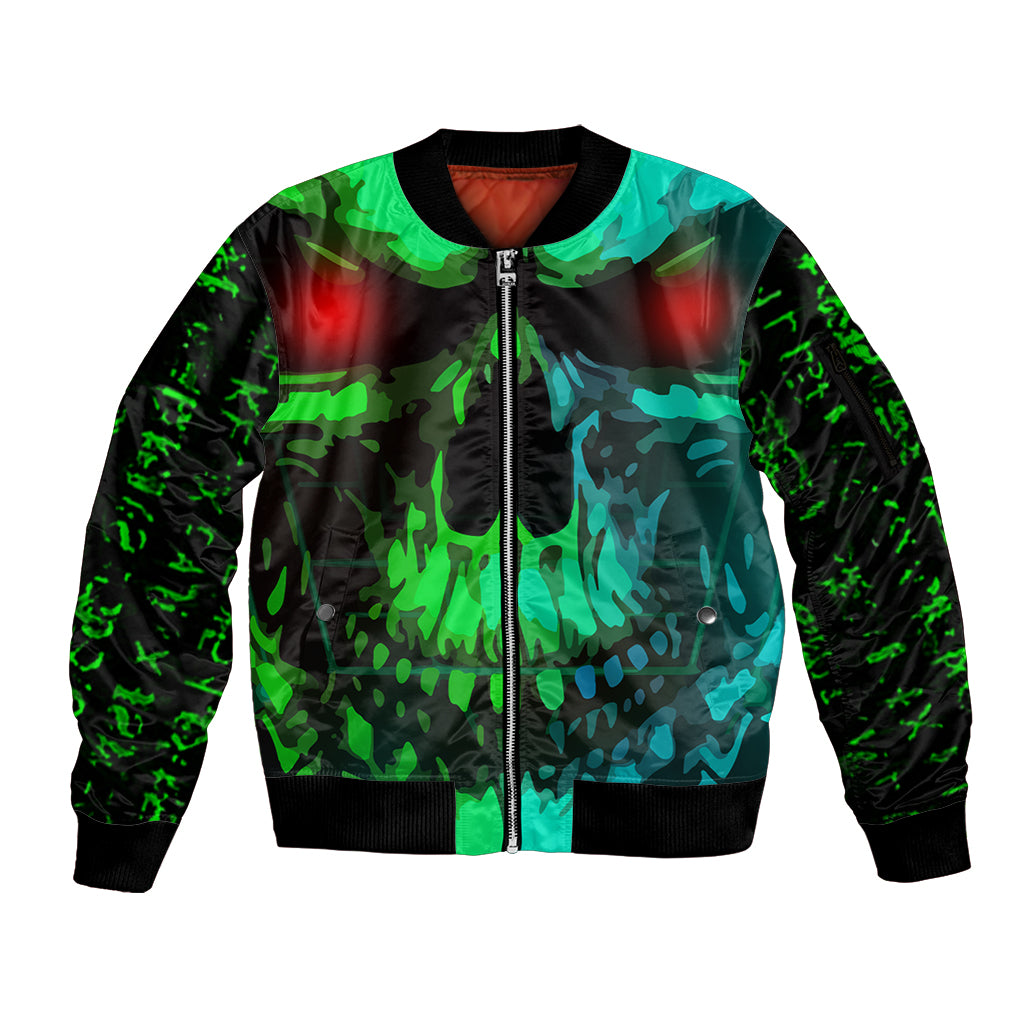 I Fing Hate These People Sleeve Zip Bomber Jacket - Wonder Print Shop
