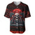 Skull Biker Baseball Jersey Legend Never Die - Wonder Print Shop