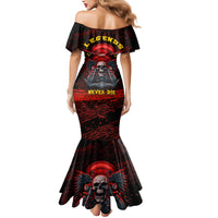 Skull Biker Mermaid Dress Legend Never Die - Wonder Print Shop