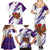 Costa Rica Christmas Family Matching Summer Maxi Dress and Hawaiian Shirt with Holiday Bird Gifts Red Blue Pattern and National Flag Design - Wonder Print Shop
