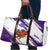 Costa Rica Christmas Travel Bag with Holiday Bird Gifts Red Blue Pattern and National Flag Design - Wonder Print Shop