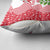 Peru Christmas Pillow Cover with Santa Macaw Cantuta Flower Red Swirl Pattern and Festive Design - Wonder Print Shop