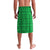 Ethiopia Christmas Lavalava with Santa Riding Lion Ethiopian Flag Colors and Tribal Pattern Design - Wonder Print Shop