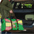 Ethiopia Christmas Travel Bag with Santa Riding Lion Ethiopian Flag Colors and Tribal Pattern Design - Wonder Print Shop